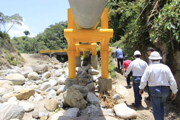 Visita positiva de MinVivienda al Avance del proyecto Acueducto Complementario con fuente alterna rio Cocora