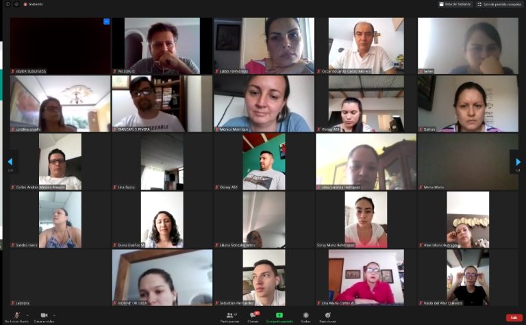 🚮🔺 Funcionarios de la empresa se capacitaron en el manejo de residuos sólidos, con énfasis en la contingencia por Covid-19 .