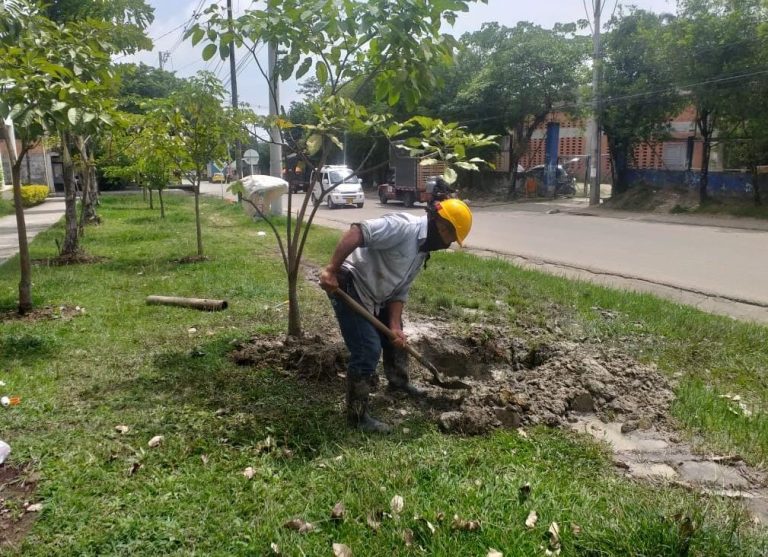 IBAL finaliza arreglo de daño en red de acueducto en la comuna Siete