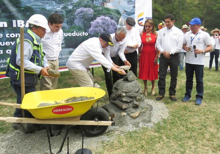 Arrancan obras para la captación de agua potable en la vereda Cay