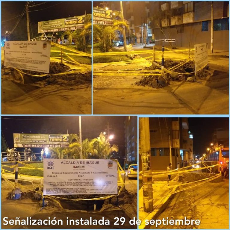 IBAL hace un llamado al cuidado, la paciencia y cumplimiento de la señalización preventiva que se instala en las vías de la ciudad.