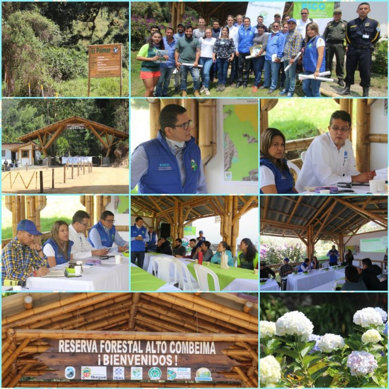 Cortolima, IBAL y Alcaldía de Ibagué, continúan junto a las comunidades comprometidas con la conservación del Cañón del Combeima.