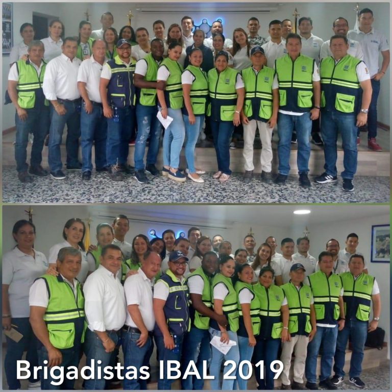 Grupo de brigadistas del IBAL se fortalece y compromete a promover la cultura de la prevención