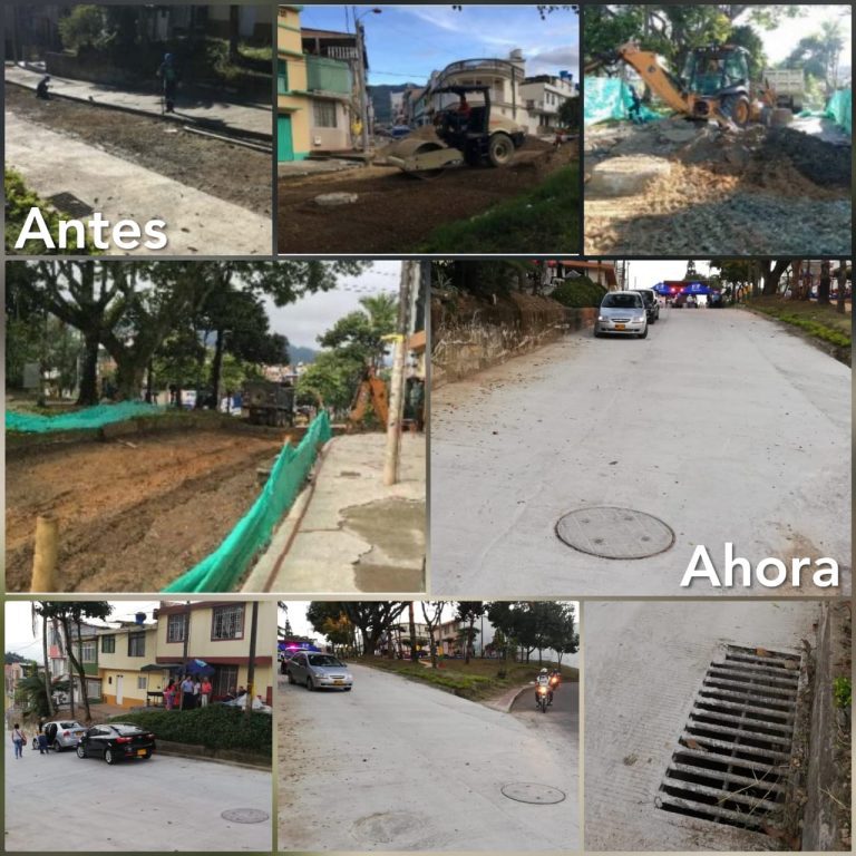 Inversión de más de $268millones por parte del Ibal, se hizo para la recuperación de vía en el barrio Belalcazar