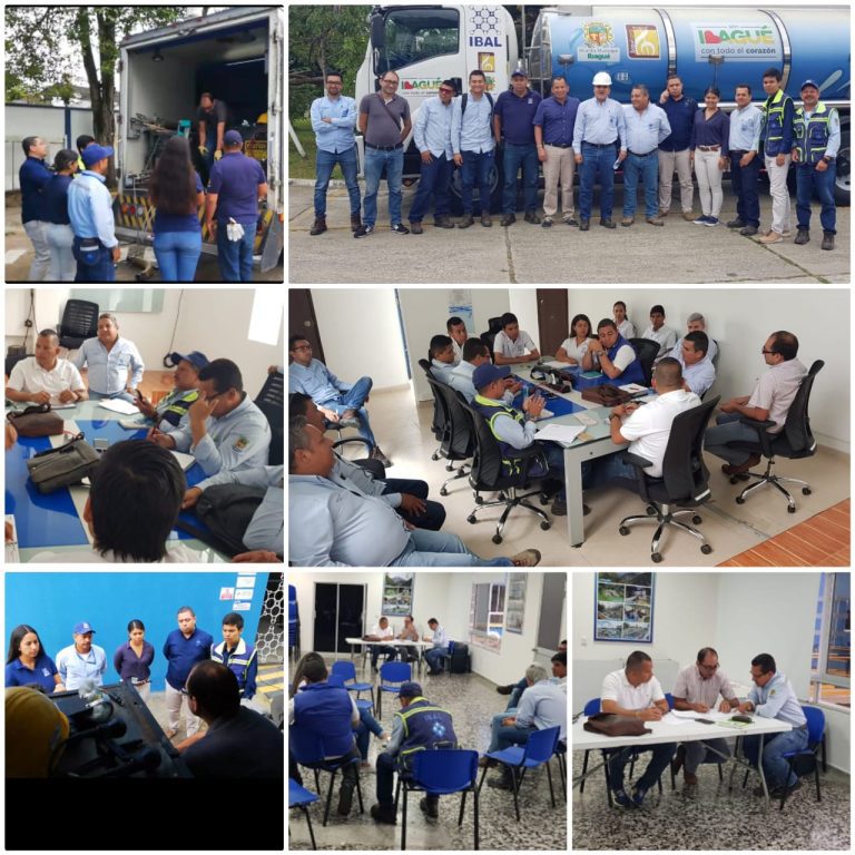 14 funcionarios del área de operativa y de alcantarillado se capacitaron en el manejo del Video Robot