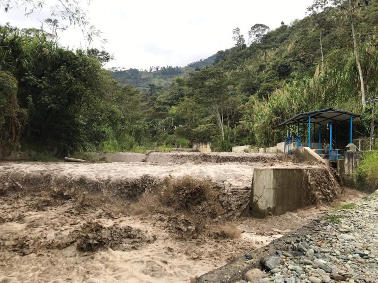 Por turbiedad de más de 36.000ntu, se suspende captación en la bocatoma Combeima