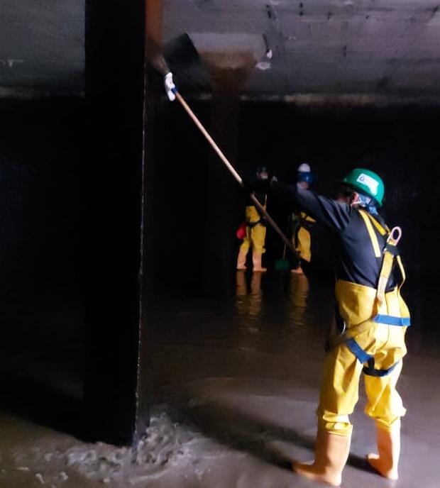 IBAL, inicia llenado de tanques, luego de su limpieza y desinfección