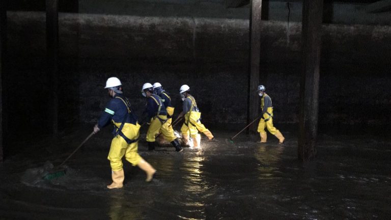 Avance. Así va la jornada de lavado de tanques del IBAL