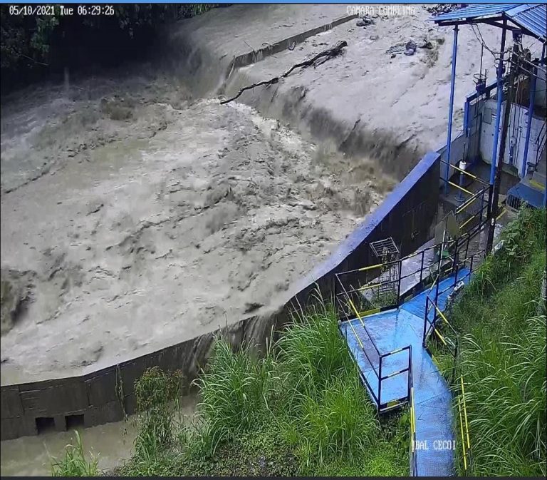 IBAL suspendió captación en las tres bocatomas por fuertes lluvias