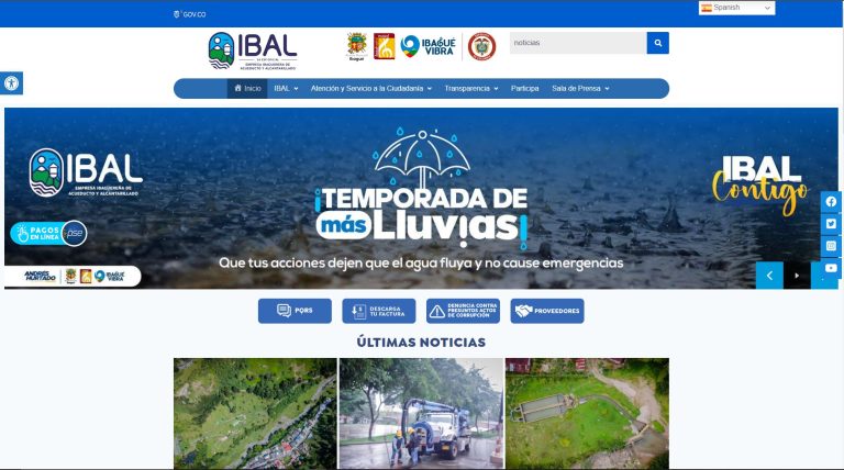 IBAL actualizó su página web, cumpliendo con los estándares de calidad de MinTic