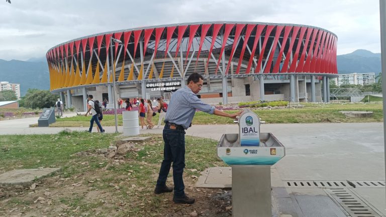 IBAL puso en funcionamiento puntos de hidratación en el Parque Deportivo