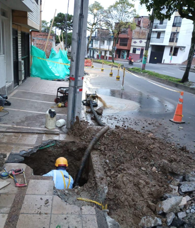 IBAL avanza en los trabajos de recuperación del servicio en el Centro