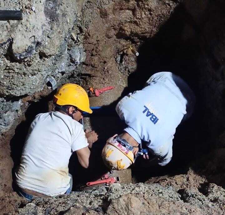 Por daño en red matriz, usuarios de los distritos 5, 6, 8 y 9 presentarán bajas presiones en el servicio