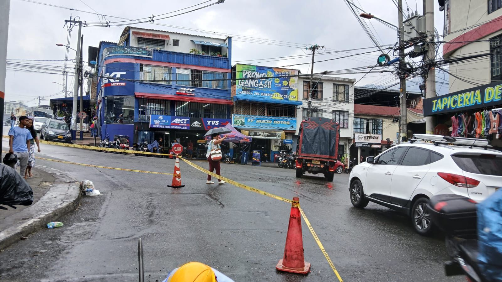 Daño barrio El Carmen
