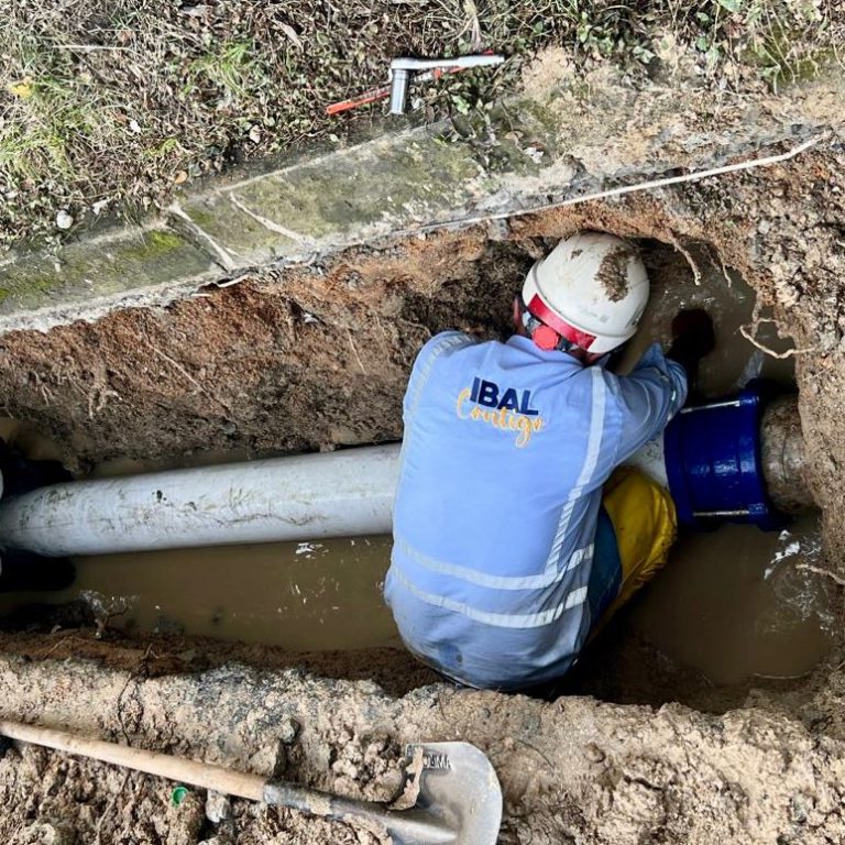 IBAL atiende daños en el sistema de acueducto en tres sectores estratégicos de la ciudad